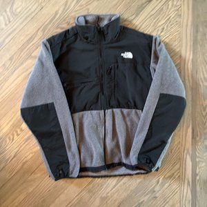 The North Face Large Men’s Denali Jacket | Black & Gray